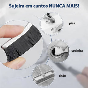 Escova LimpMax™ (Compre 1 & Leve 2) - Tenha Cantos Impecáveis e Brilhantes