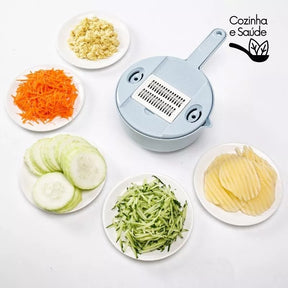 12 em 1 - Kit Cortador de Legumes Multifuncional