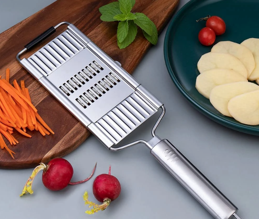 SLICER™ - Ralador Multiuso Em Aço Inox + Brinde Exclusivo