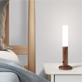 StickLamp™ Luminária Led com Sensor de Movimento Bastão de Madeira